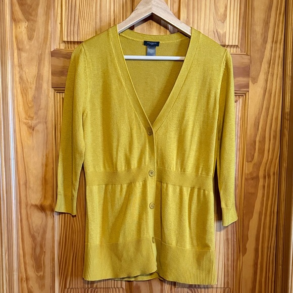 Ann Taylor Sweaters - Ann Taylor Golden Cardigan Sweater